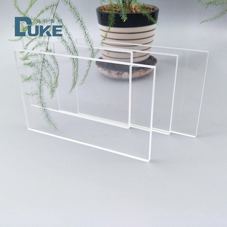 Duke 93% High Light Transmittance Transparent Clear Acrylic Sheet Signage Perspex Panel