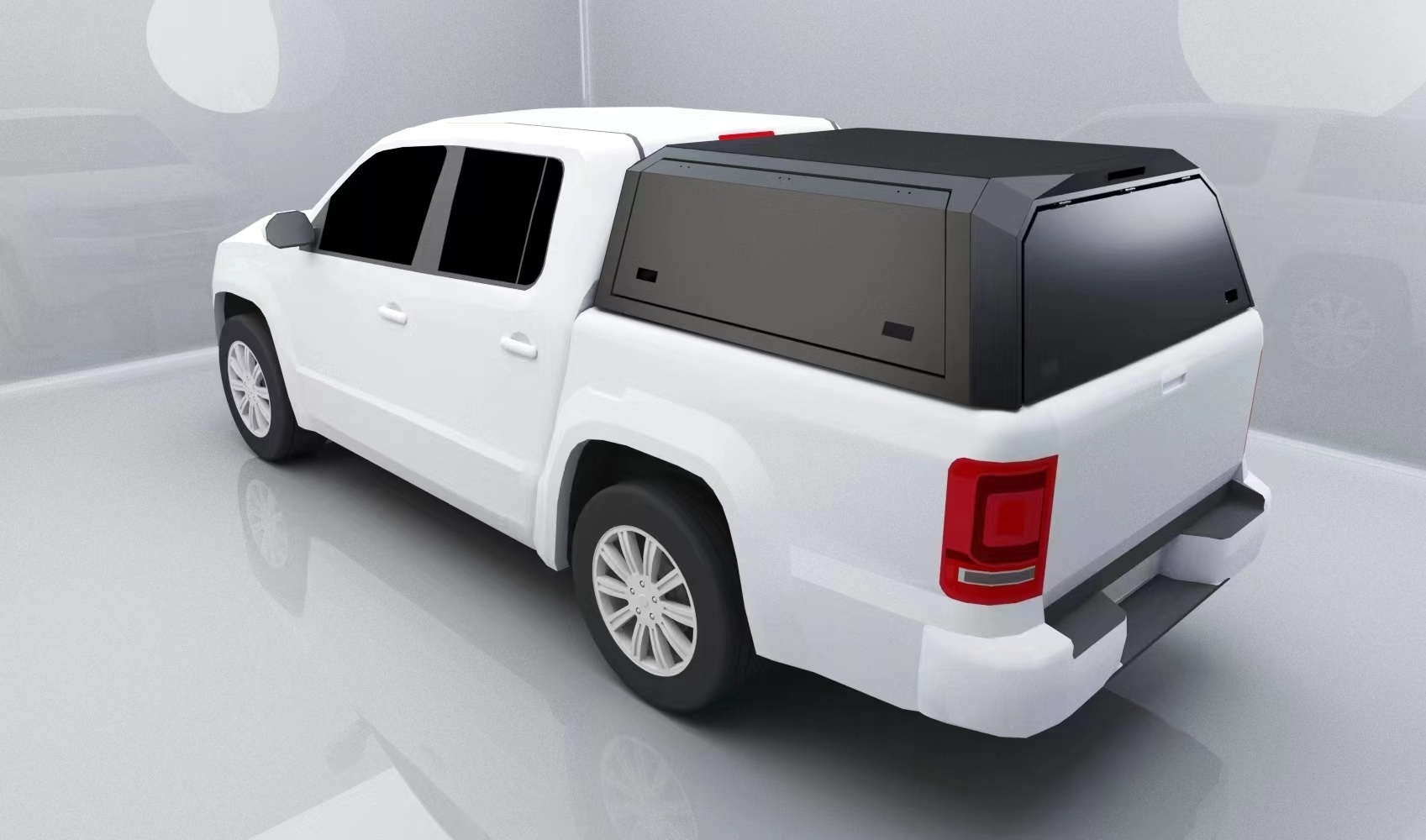 Custom Truck Canopy With Rack Hardtop Topper Canopy For Pick Up Truck For Navara