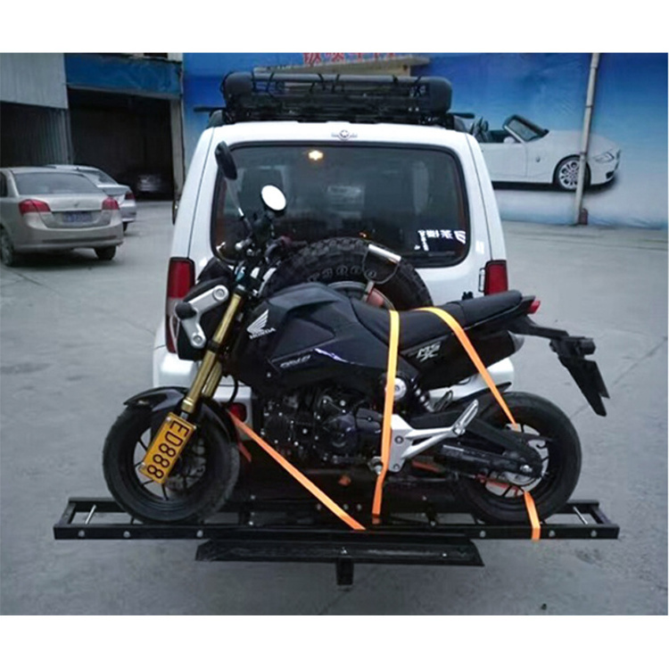 Convenient Carbon Steel Universal Motorcycle Trailer Carrier Luggage Carrier Rack For Car