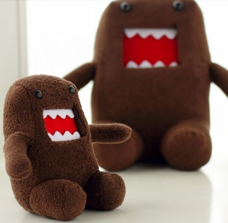 20cm Domokun Toy Creative Soft Domo plush Doll Kawaii Domo Kun Plush Toy Home sofa Decor Gift