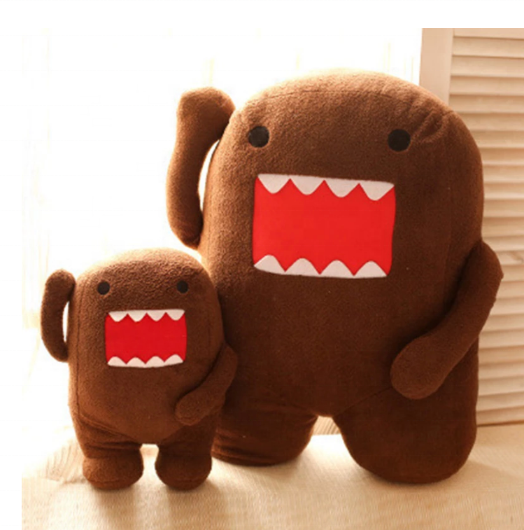 20cm Domokun Toy Creative Soft Domo plush Doll Kawaii Domo Kun Plush Toy Home sofa Decor Gift