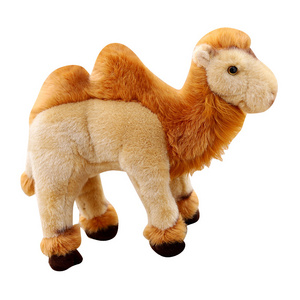 Simulation high Quality Plush Stuffed animal toy Camel Desert Soft doll