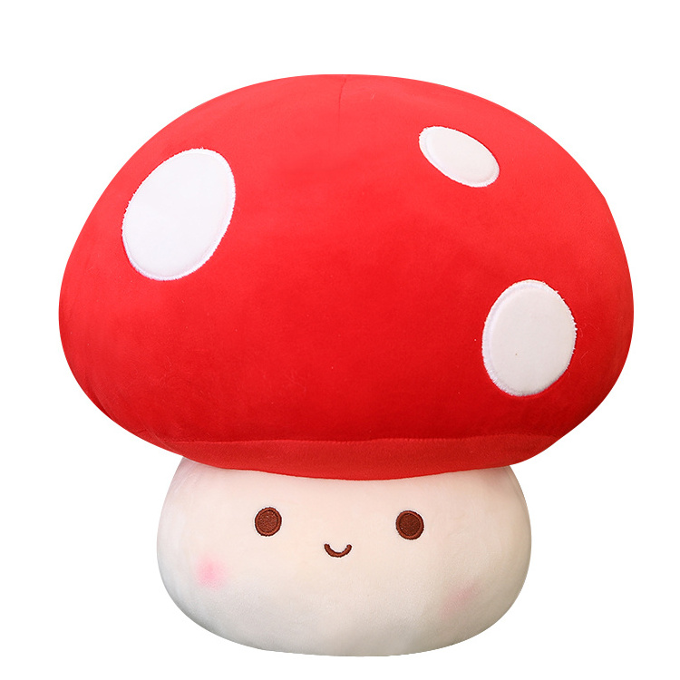 Lifelike mushrooms succulents plant plush stuffed decorative toys Kids Lovely Cartoon decorative dolls stuffed plush pillow toy