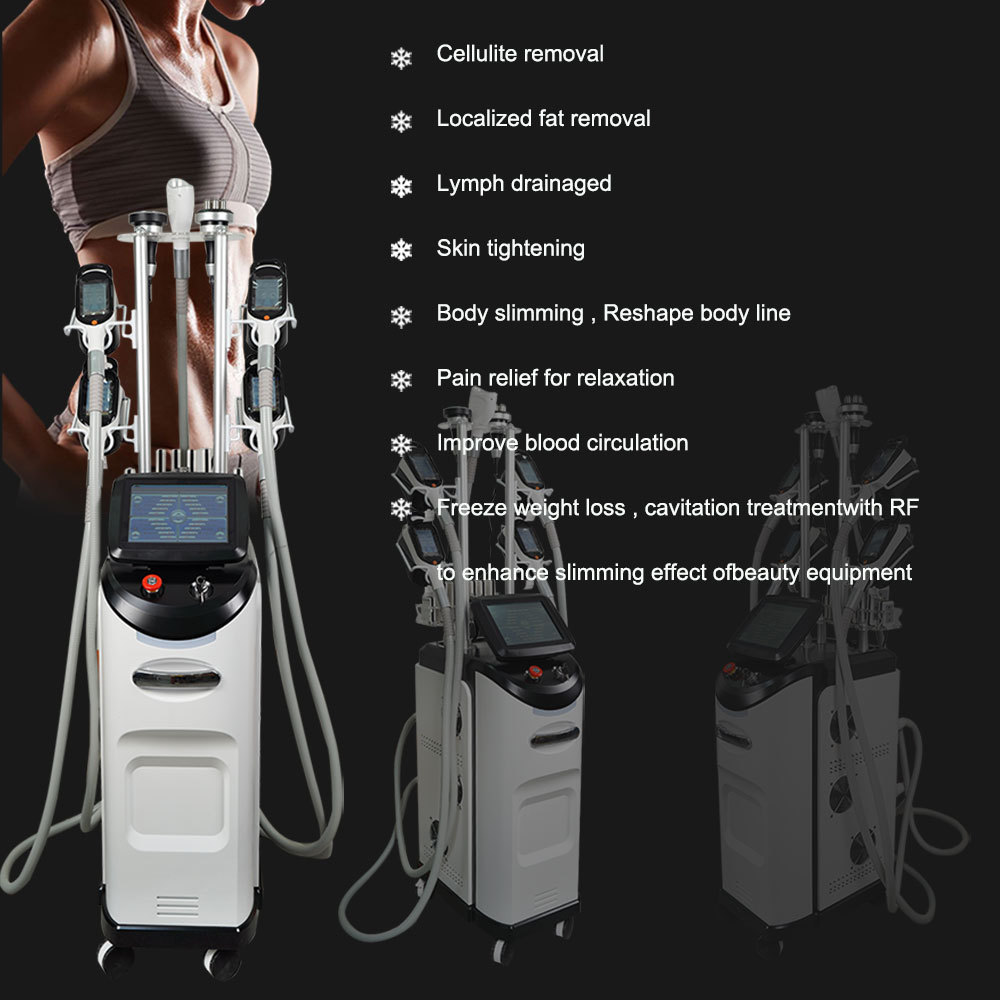 Professional Fat Freezing Machine Cryo360 Vacuum Machine For Body Slimming And Skin Tighten Body Slimming Machine