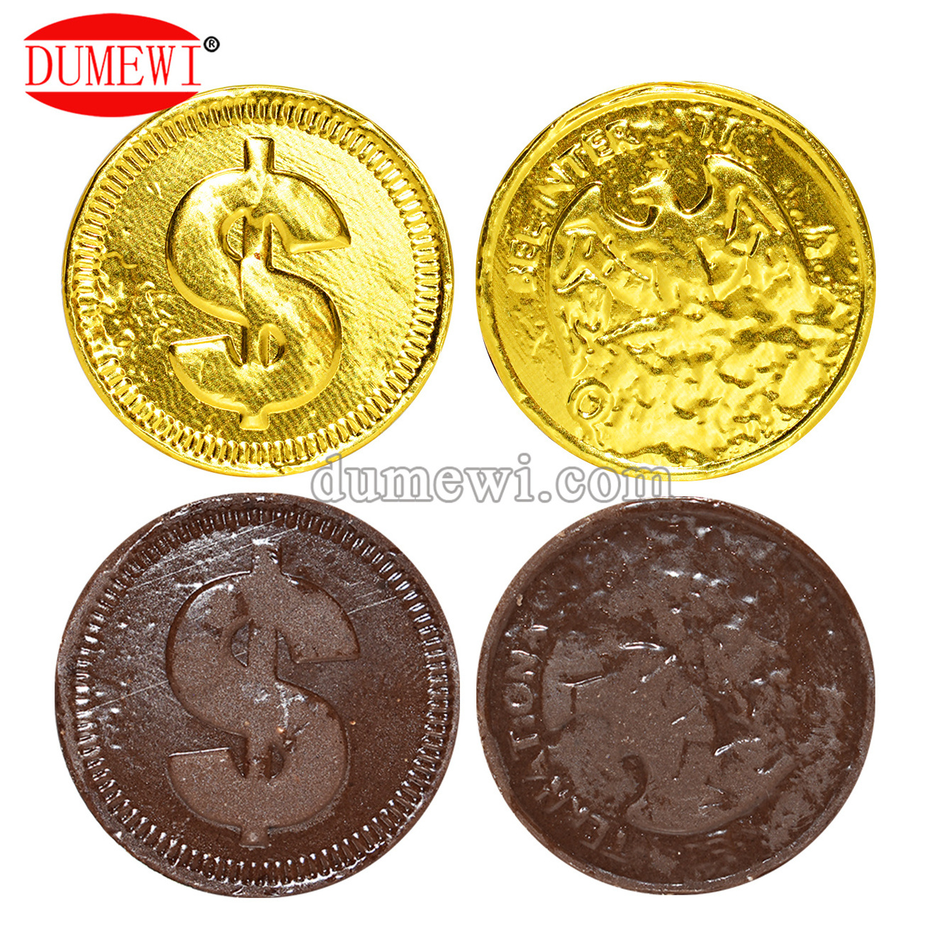 High-quality Gold Coin Chocolate Gold Coin Chocolate Candy