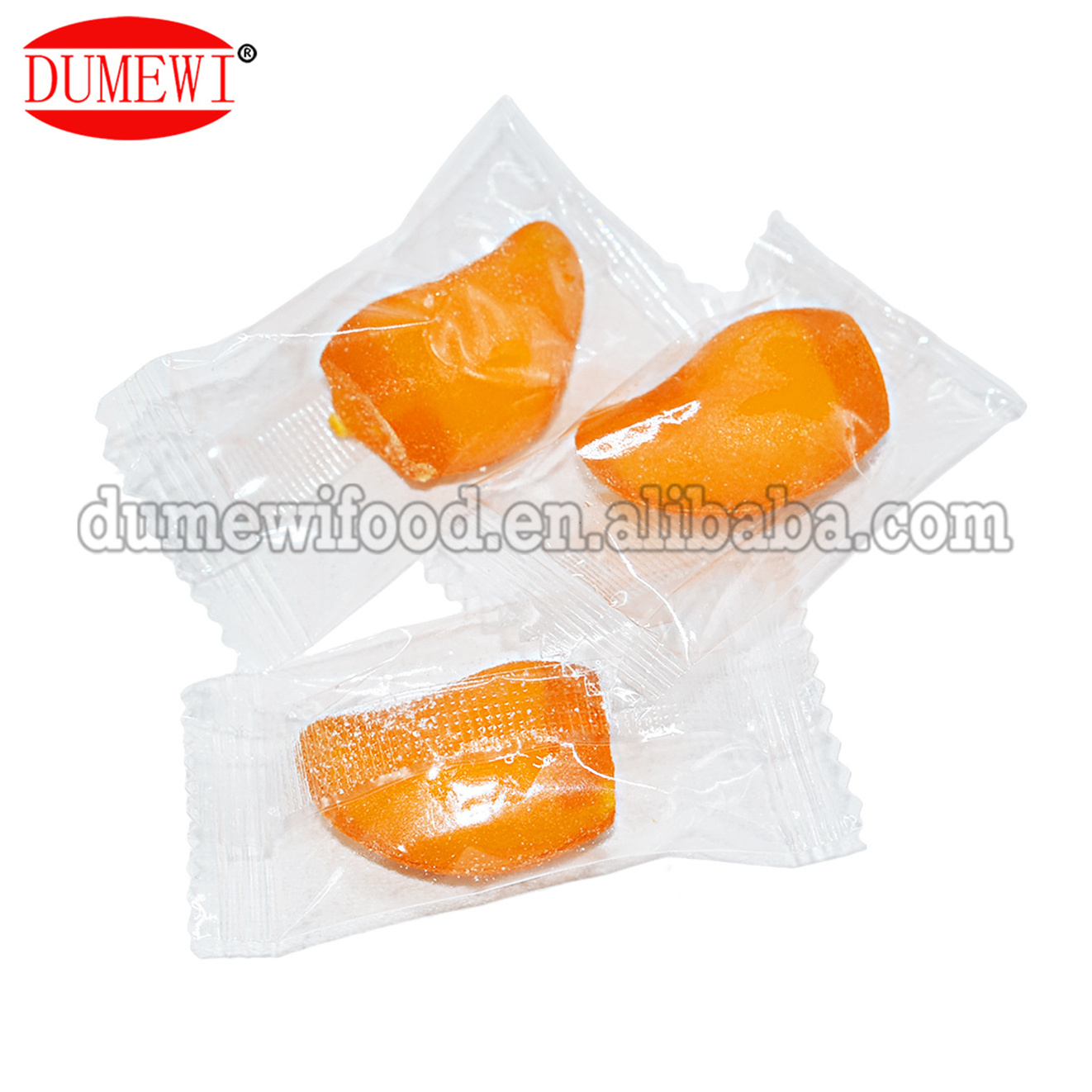 High-quality Peeled Mango Juice Candy Peeled Orange Flavor Jelly Gummies