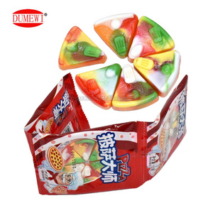 Factory gummy pizza candy