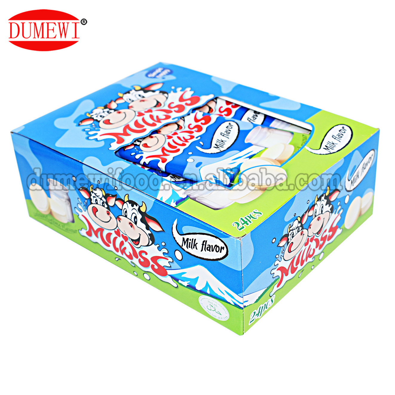 High Quality Milk Pressed Tablet Sugar Strawberry Flavor Pressed Candy Manufacturers Wholesale