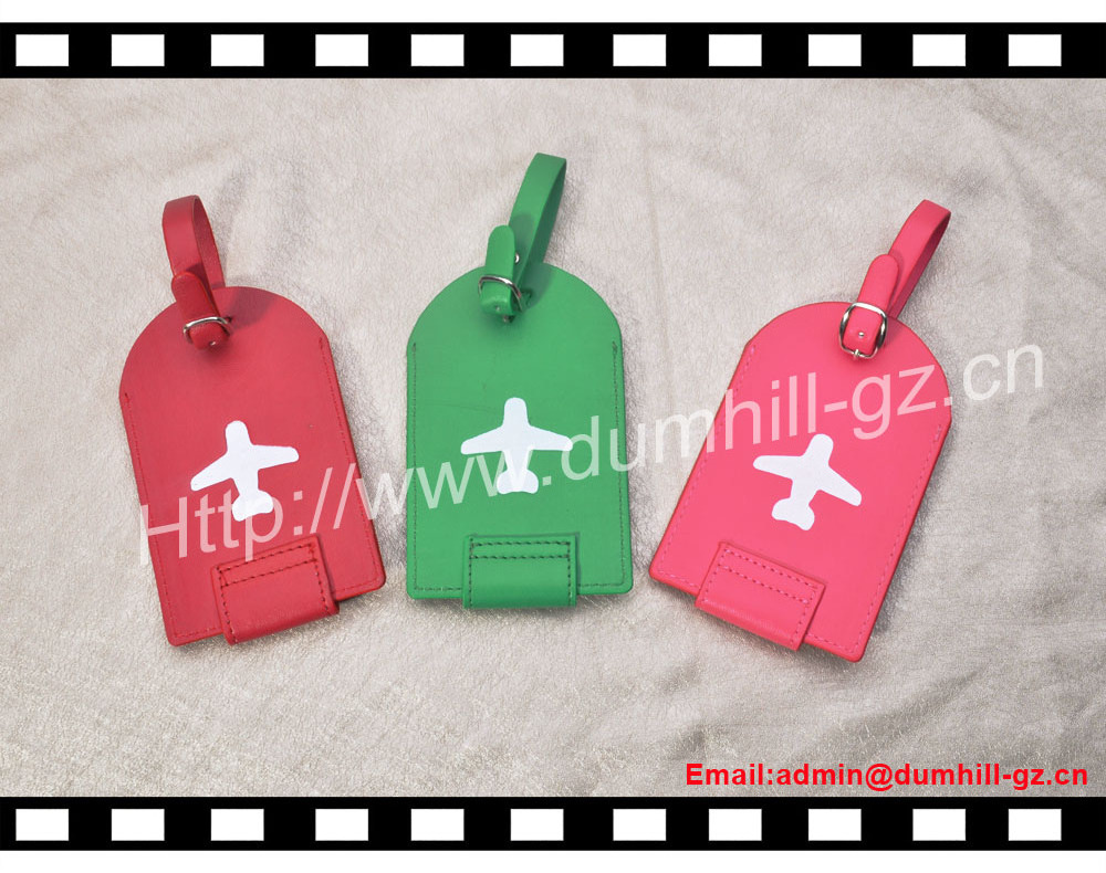 PU Leather Luggage Tag for ladies Travel Kits