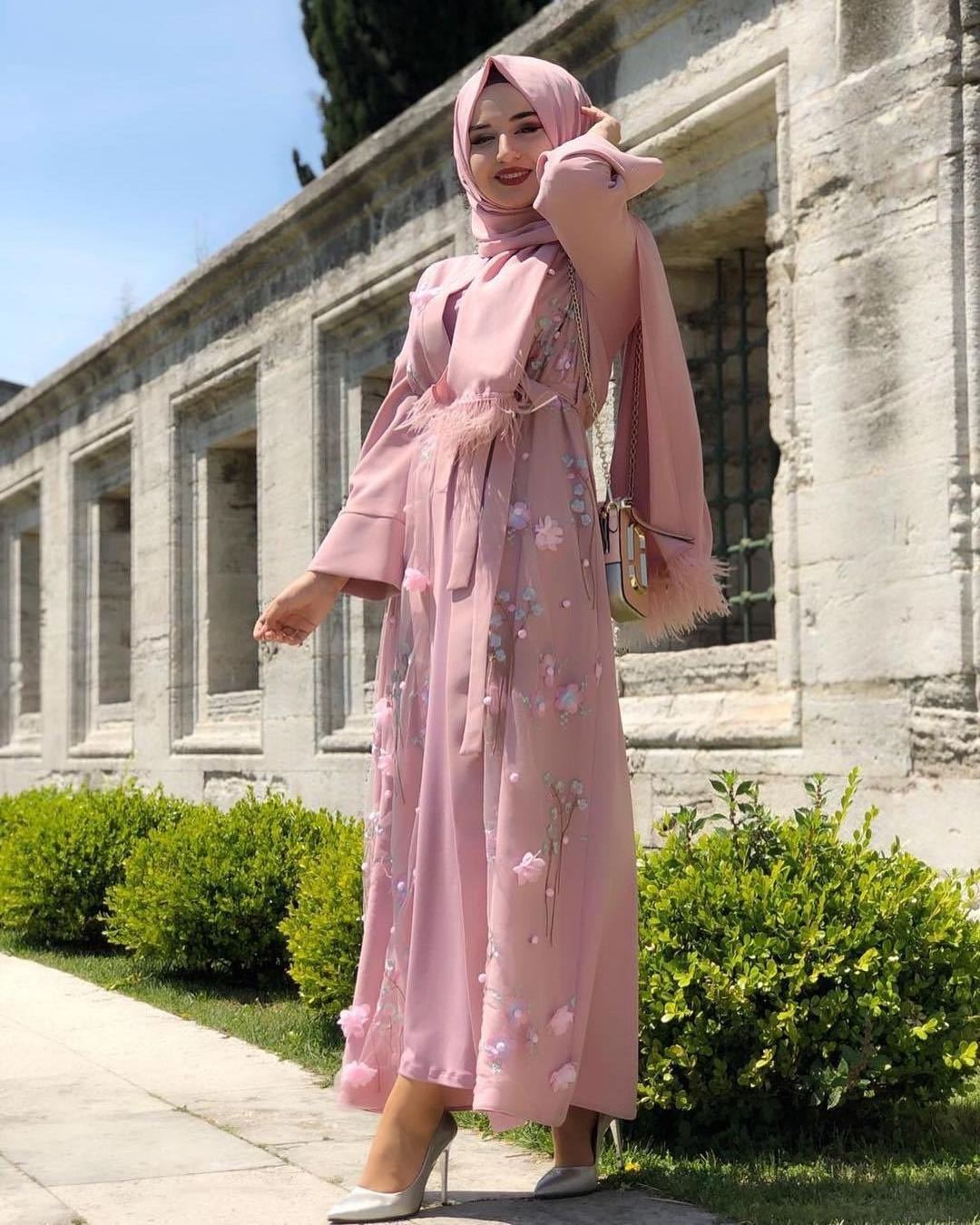 New Arab Muslim Embroidery Lace Women Abaya Wholesale Chiffon Luxury Abaya Dubai Muslim Dresses