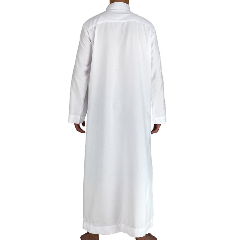 Wholesalers Cheap White Thobe Men Muslim Clothing Islamic Traditional Muslim Clothing for Men