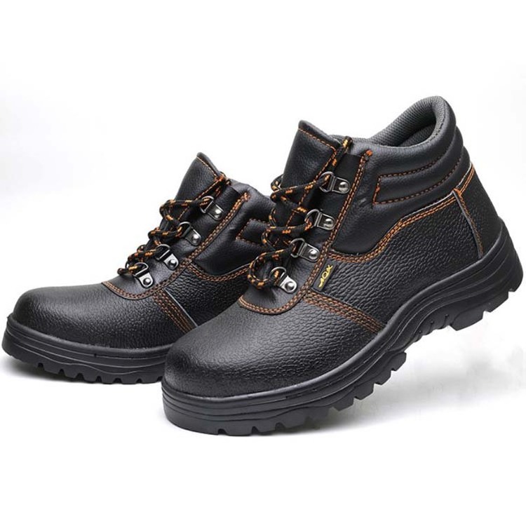 Waterproof Safety Boots Anti-slip Anti-puncture Construction Breathable Work Boot Steel Toe Industrial Safety Shoes For Men