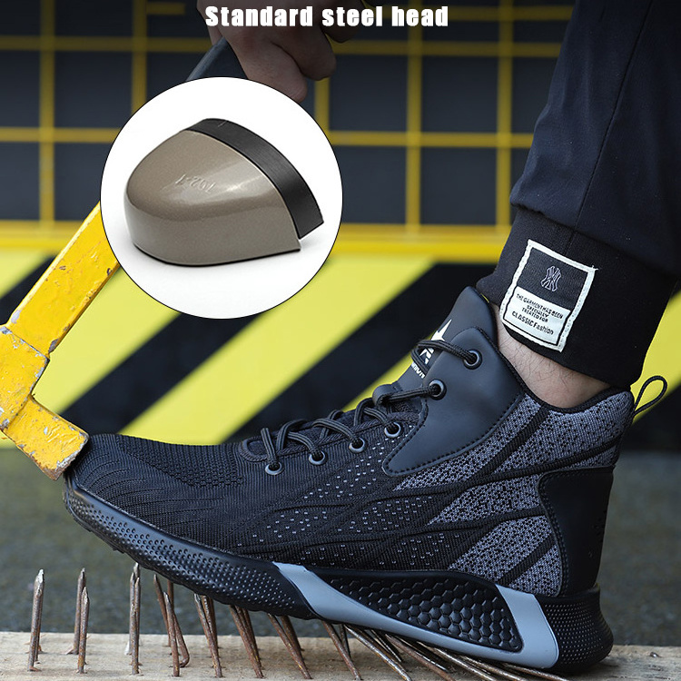 Custom Top Quality Safety Shoes Security Steel Toe Protect Industrial Work Composite Toe Cat Safety Shoes for Men Safety Shoes