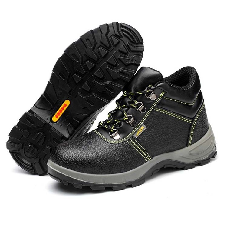 Dungood Security Puncture-proof Anti-slip Lightweight Breathable Construction Men Safety Shoes with Steel Toe Cap