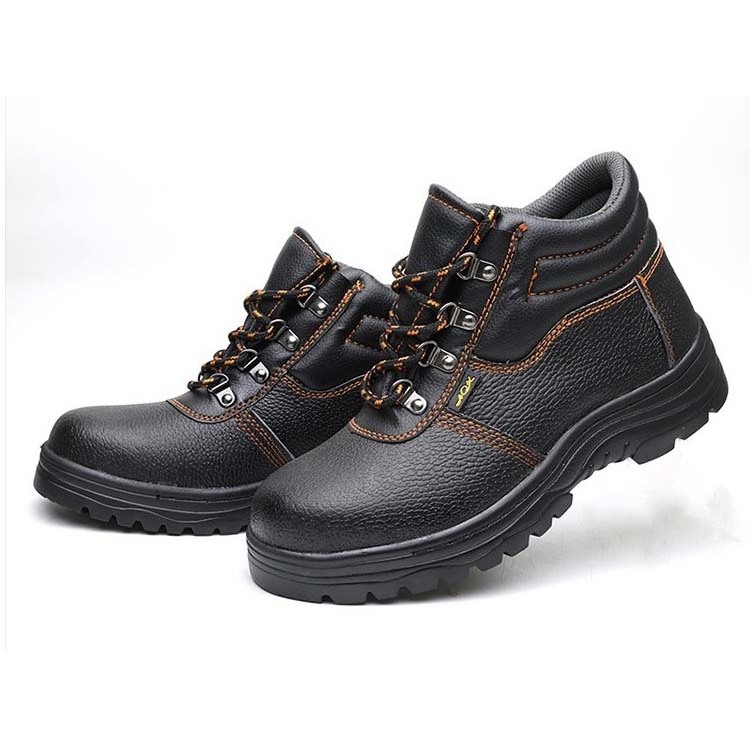 Waterproof Safety Boots Anti-slip Anti-puncture Construction Breathable Work Boot Steel Toe Industrial Safety Shoes For Men