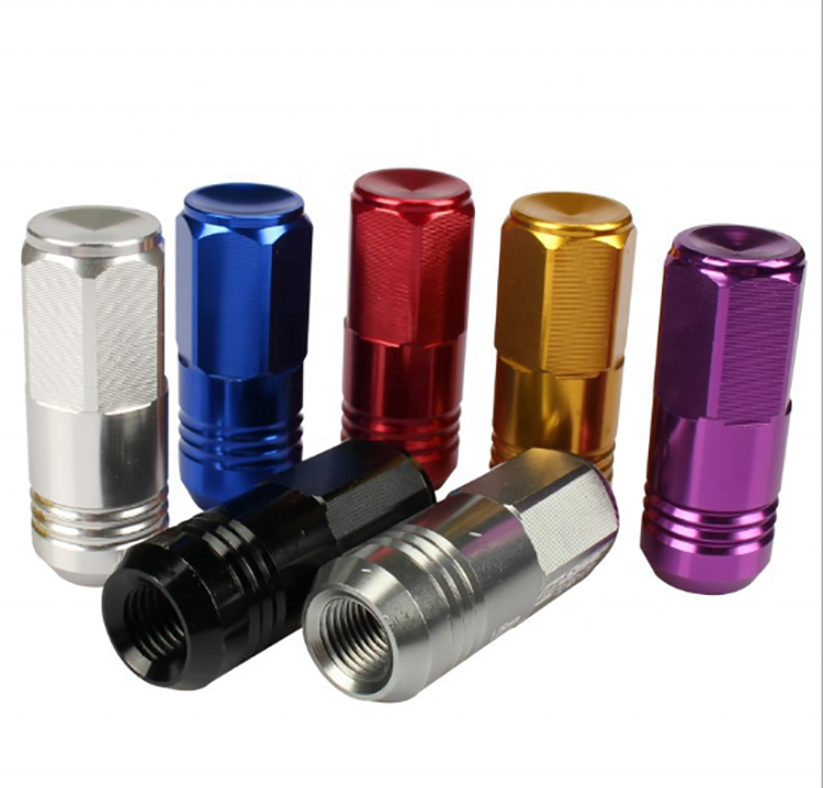 Conical wheel lug nuts / chrome mag hex lug nut M12 - 1.5 41mm tall