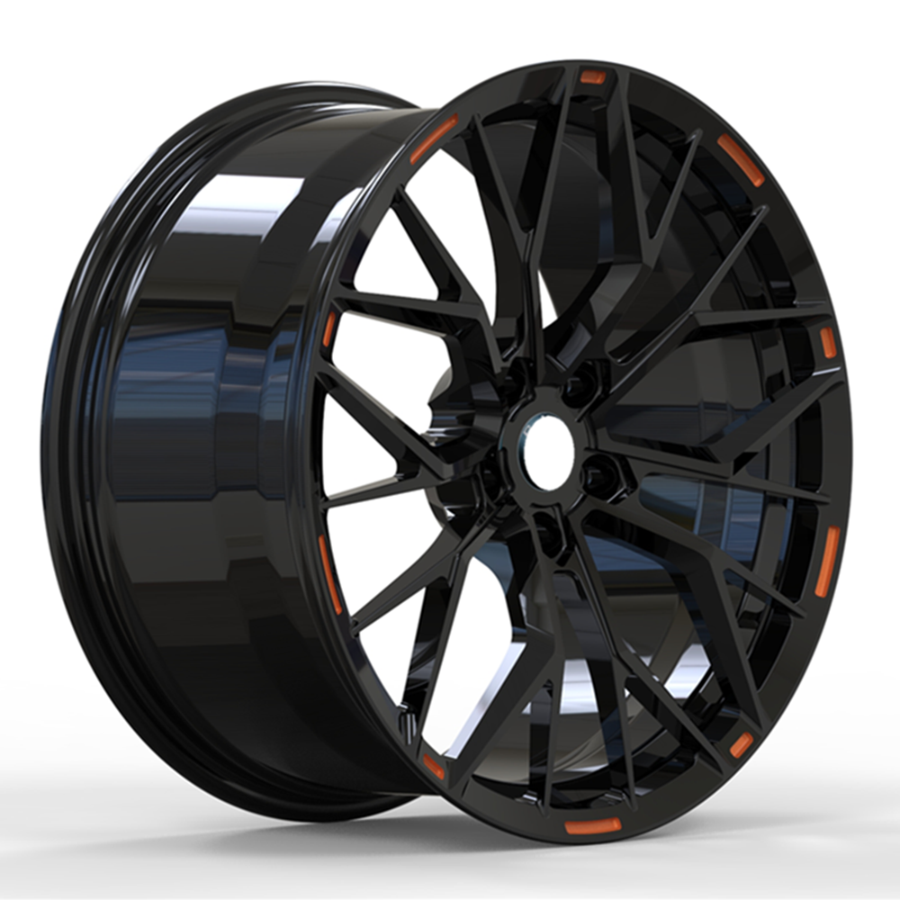 customized forged wheels 24 inch for BMW black concave car wheels jante