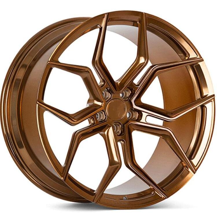 Custom forged wheels 18 19 20 inch 6061T6 alloy rims gold