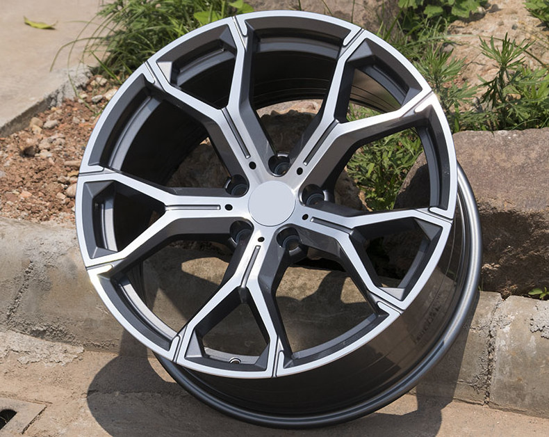 X5/X5 M G05 F15 Gun Metal Machined Face 20 inch and 21inch Forged Aluminum Alloy Wheel Rims