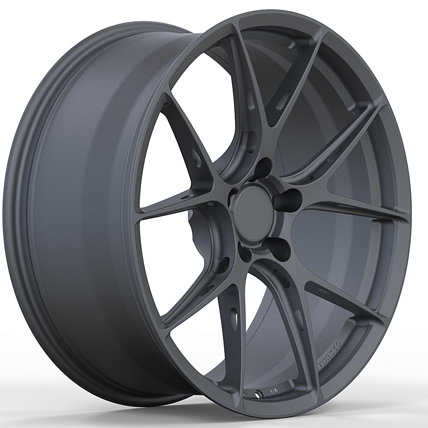 Customized forged wheels with BLACK lips for R18 R19 R20 R21 R22 5x112 5x120 5x114.3 5 x130 5x139.7