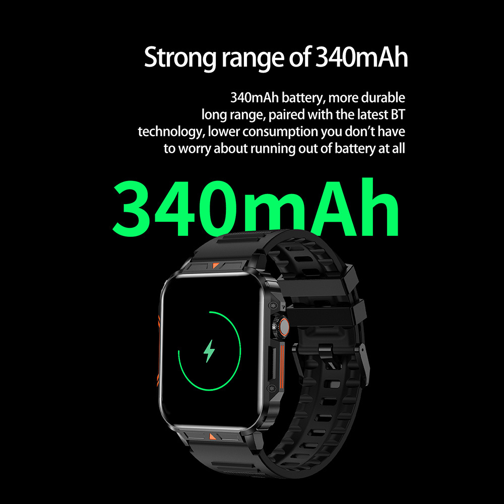 2024 New Bluetooth Call Smart Watch for Men 1.95-inch Sports Smart Watch Android IOS IP68 Waterproof Women's Watch