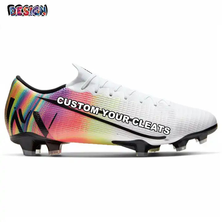 Manufacturers Custom Latest Team Soccer Shoes Cleats Professional High-Top Athletic Football Boots for Outdoor Indoor TF/AG