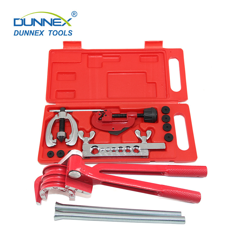 CT-2029+CT-369+2 springs 5-16mm Auto Repair Hand Tools Set Copper Tube Bender Double Flaring Tool Kit