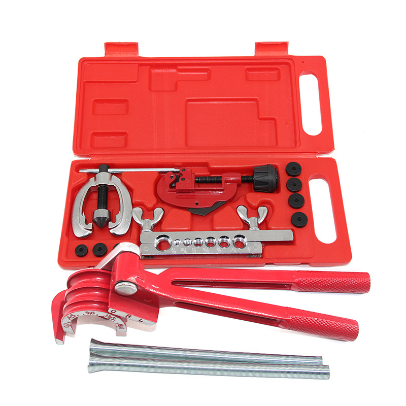 CT-2029+CT-369+2 springs 5-16mm Auto Repair Hand Tools Set Copper Tube Bender Double Flaring Tool Kit