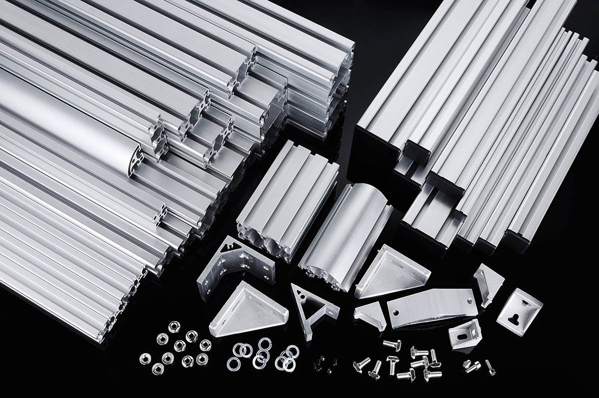 4040 aluminium extrusion with T slots T bar 4040 aluminum extrusion oem aluminum extrusion profile