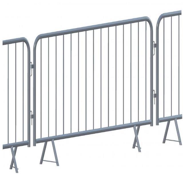 hot sale used hot dipped galvanized 32mm pipe size Road safe traffic event control barrier  bike rack barricade