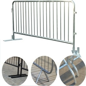 Hot-dip galvanized Crowd Control Barrier Temporary fence concert fence for sale