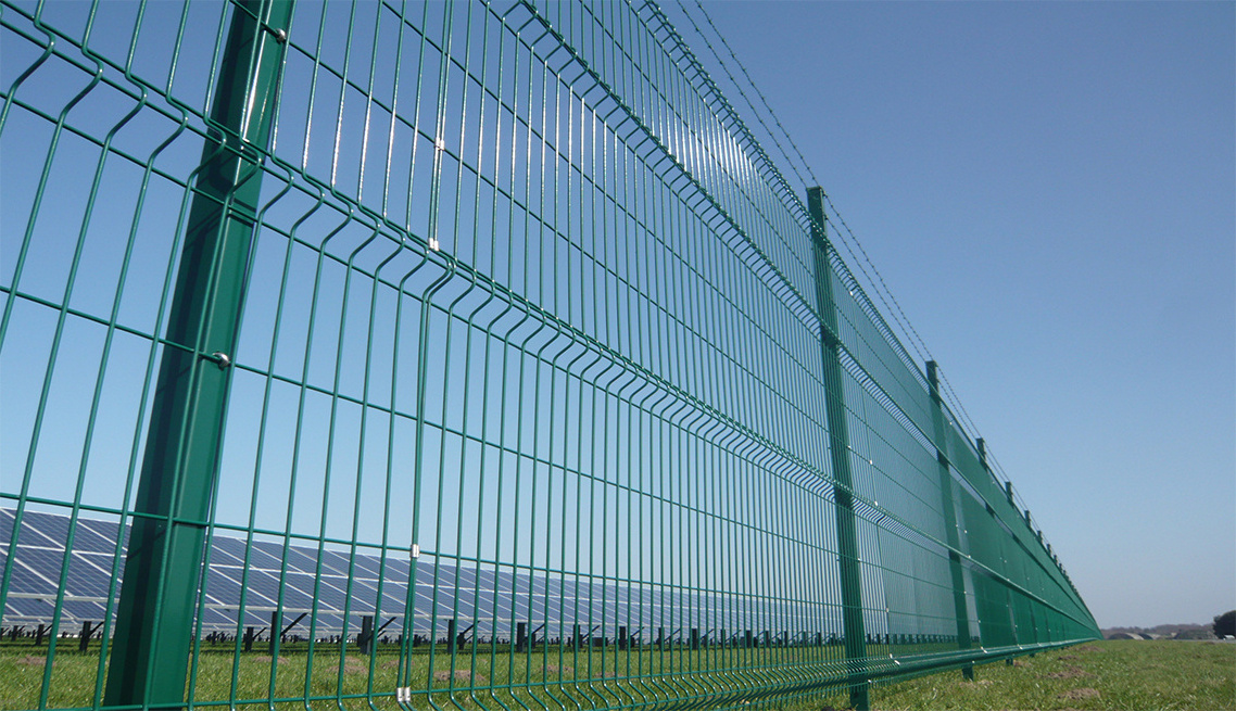 PVC Coated 3d V Bending Curved Garden Farm Welded Wire Mesh Panel Fence for wholesale