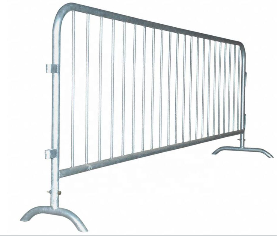 2024 Panels Galvanized Crowd Control Barrier Pedestrian Wall Barricades Barrier