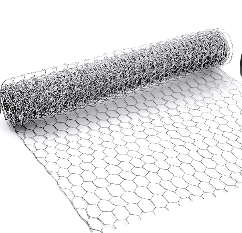 Galvanized Hexagonal Wire mesh for fence farm chicken mesh net hexagonal poultry netting