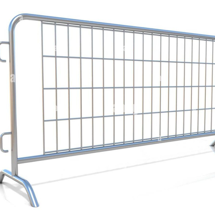 hot sale used hot dipped galvanized 32mm pipe size Road safe traffic event control barrier  bike rack barricade