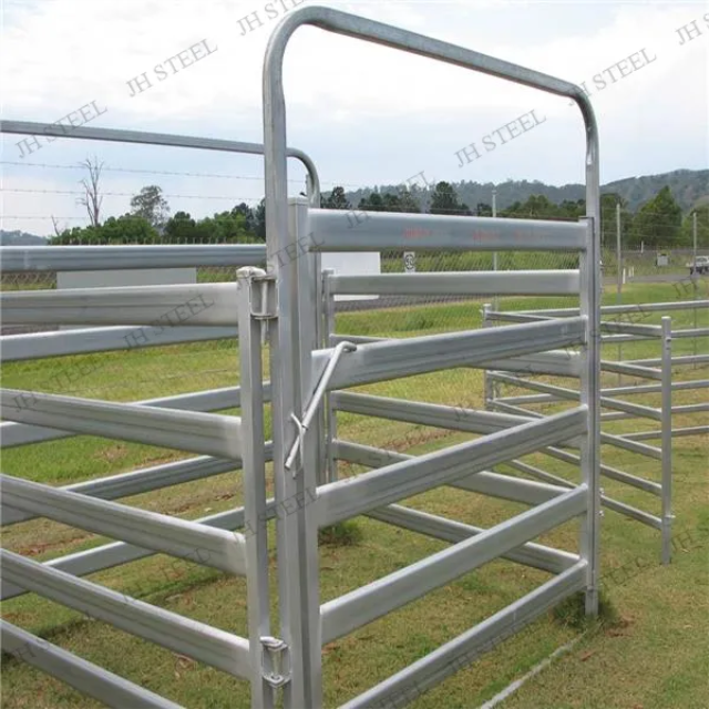 Manufactures Waterproof Portable Customized Temporary Guard Fence For Animal Livestock/Heavy Duty horse round yard