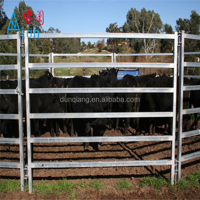 PVC Coated welded wire livestock hog fence panels 2x4x4ftx16ft steel fence and gates safety fencing