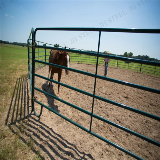 Manufactures Waterproof Portable Customized Temporary Guard Fence For Animal Livestock/Heavy Duty horse round yard