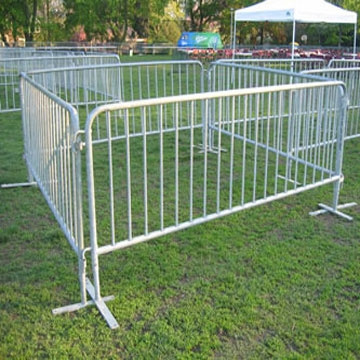 Hot-dip galvanized Crowd Control Barrier Temporary fence concert fence for sale