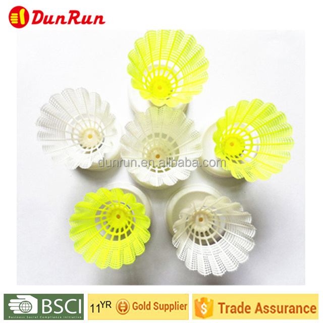 DunRun High Quality Pu Cock Nylon Feather Shuttlecock Tournament Badminton Shuttlecock