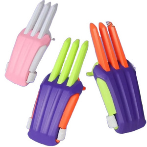 Upgraded Radish Knife Wolf Claw 3D Printing Gravity Children's Finger Toy