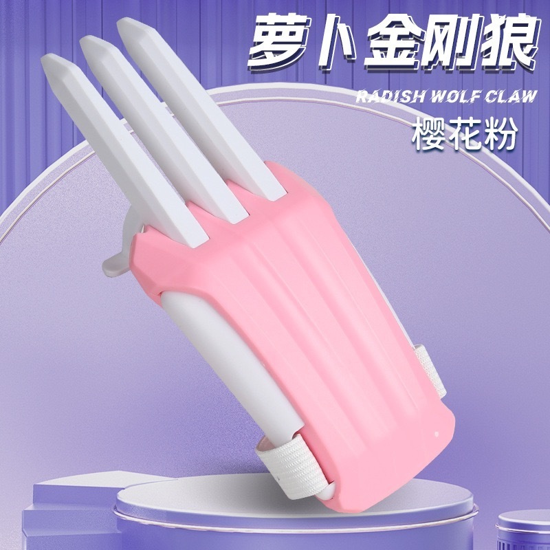 Upgraded Radish Knife Wolf Claw 3D Printing Gravity Children's Finger Toy