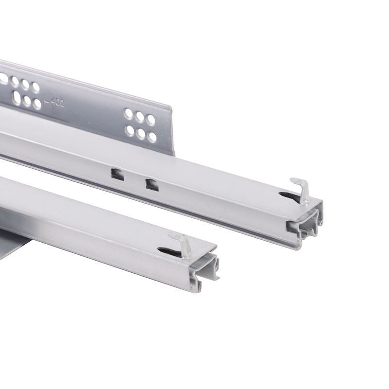 High Quality Low Moq Customized Aluminum Half Pull Out Drawer Undermount Slides