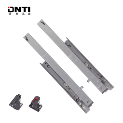 DNTI  hidden slides full extension soft close under mount drawer slide 28 inch Equipped with 1D/2D/3D/handle drawer slides