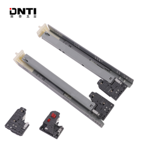 DNTI Furniture Hardware Undermount 3d Soft Close Slide Damper Buffer Concealed Drawer Slide