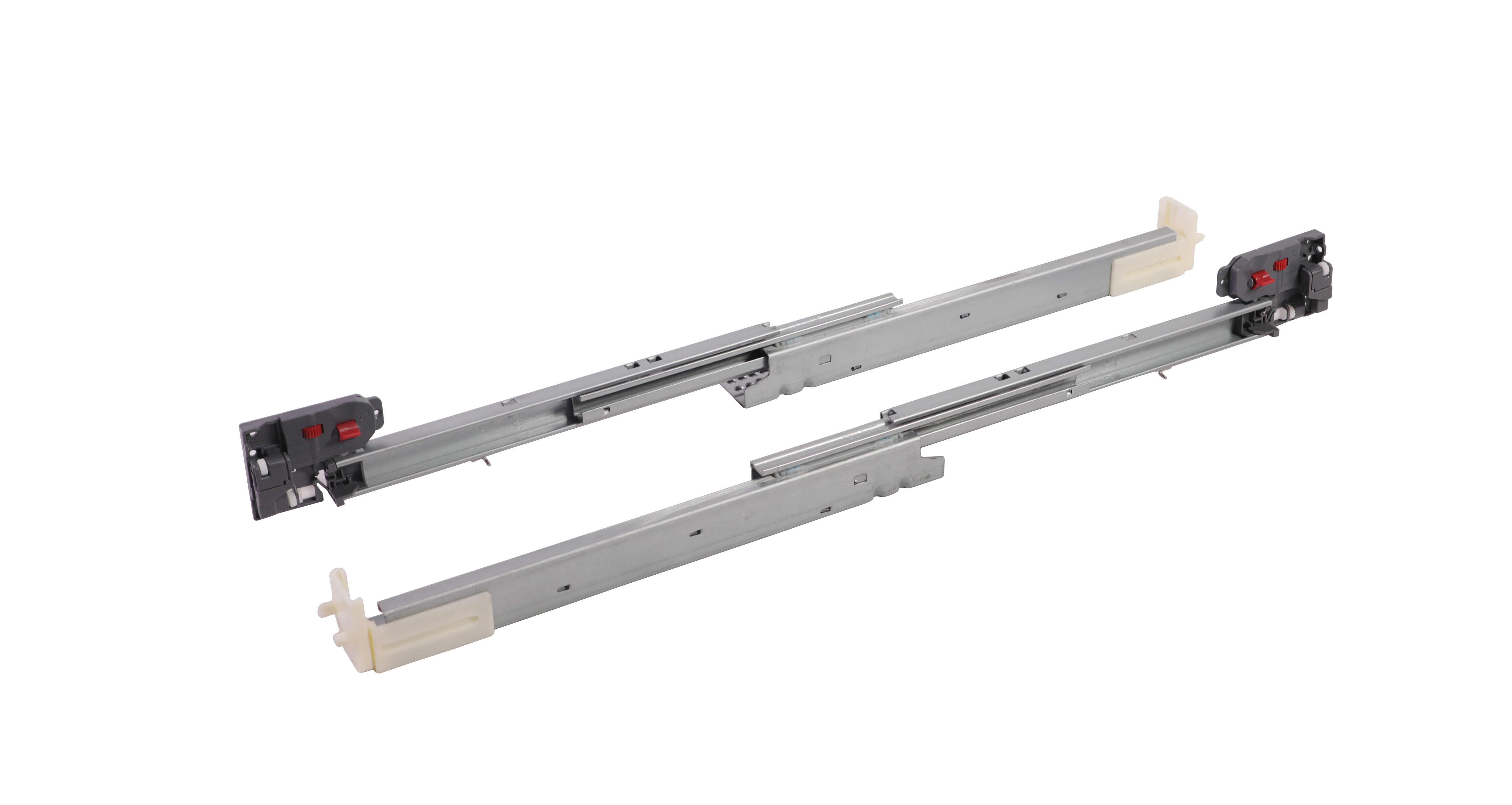 DNTI Furniture Hardware Undermount 3d Soft Close Slide Damper Buffer Concealed Drawer Slide