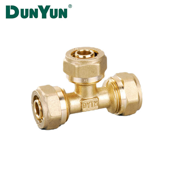 Compression Brass Pex plumbing pex al pex pipe fittings for multilayer pipe