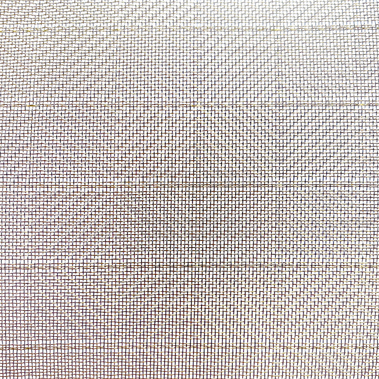 Decorative Woven Metal Mesh Fabrics Brass Glass Wire Mesh