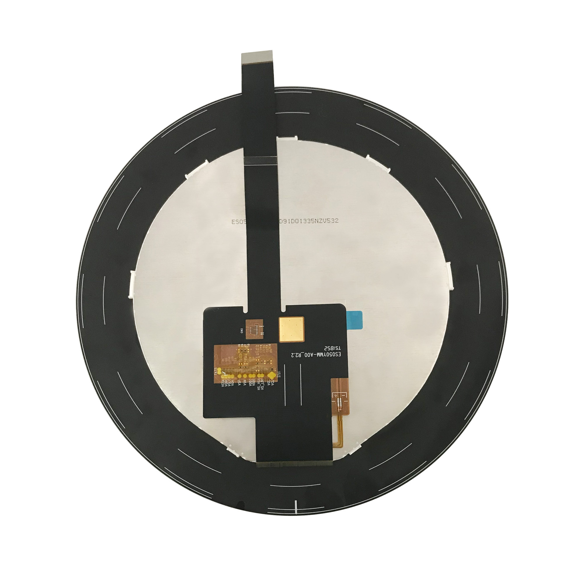 5 inch 1080*1080 round shaped epaper round mipi interface tft lcd display