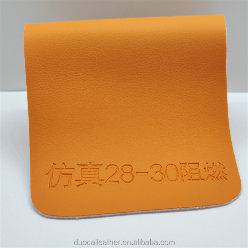 Wholesale Flame Retardant Napa Designer PVC Leather Vinyl Fabric For Furniture Sofa And Chair Cover